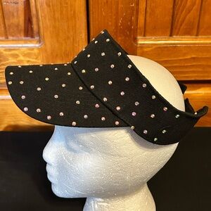 New shiny rhinestone sports sunvisor
